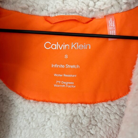 Calvin Klein Men's Hooded Quilted Coat with Sherpa Lining - Picture 6 of 11